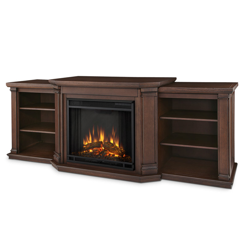Real Flame Valmont TV Stand for TVs up to 85 inches with Electric